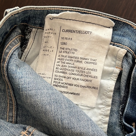 CURRENT ELLIOT Jeans, Sz 26 - Picture 15 of 15